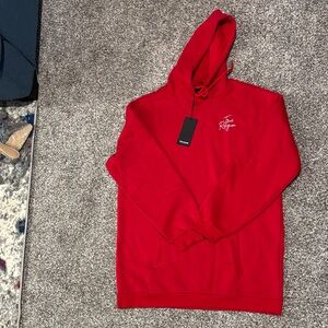 True Religion Bold Red Hoodie